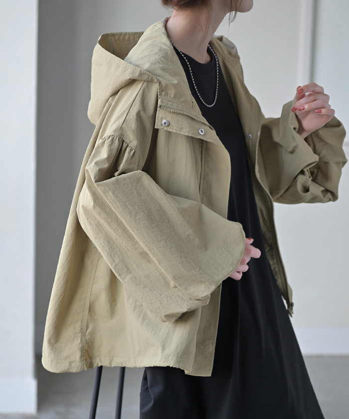 HUG.U（ハグユー） ブルゾン 撥水 別売り セットアップ 可 ジャスト丈