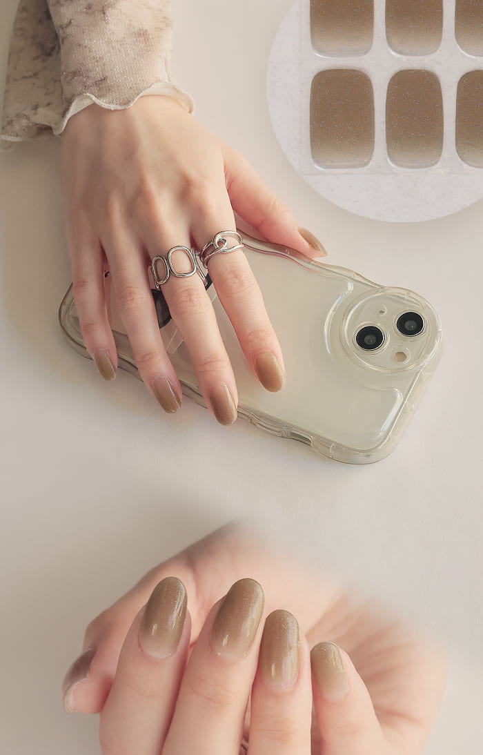 ネイル ジェルネイル シール セルフ オフ ネイルシール 硬化 硬化タイプ 長持ち UVライト ライト トップコート セルフネイル | HUG.U | 05