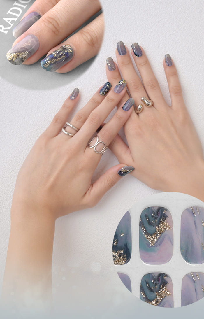 ネイル ジェルネイル シール セルフ オフ ネイルシール 硬化 硬化タイプ 長持ち UVライト ライト トップコート セルフネイル | HUG.U | 07