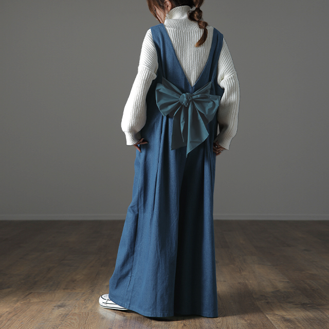 オールインワン レディース バックリボン サロペット デニム リボン 大きいサイズ X713 Hug U ハグユー 通販 Yahoo ショッピング オールインワン レディース バックリボン サロペット デニム リボン 大きいサイズ X713 Hug U ハグユー 通販 Yahoo ショッピング