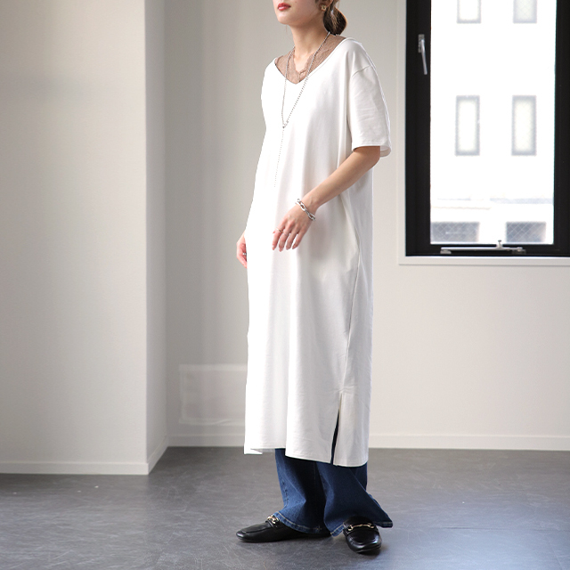 ワンピース マキシワンピース ワンピ ロングワンピース ロングワンピ マキシワンピ 2way スリット 半袖 Tシャツワンピース アウトレット Y506 Hug U ハグユー 通販 Yahoo ショッピング