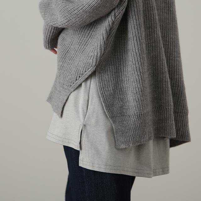 レイヤード 付け裾 腹巻き 体型カバー 大きいサイズ レディース 腹巻 インナー | HUG.U | 05