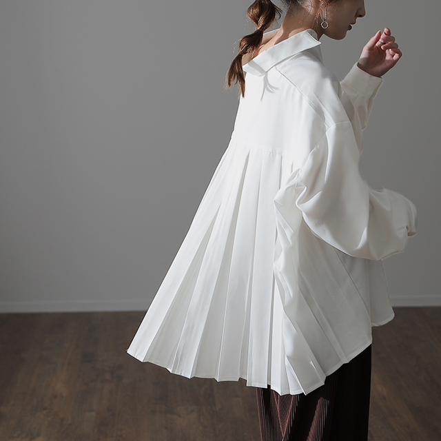 シャツ レディース プリーツ チュニック 羽織 長袖 きれいめ 大きいサイズ Y664 Hug U ハグユー 通販 Yahoo ショッピング シャツ レディース プリーツ チュニック 羽織 長袖 きれいめ 大きいサイズ Y664 Hug U ハグユー 通販 Yahoo ショッピング