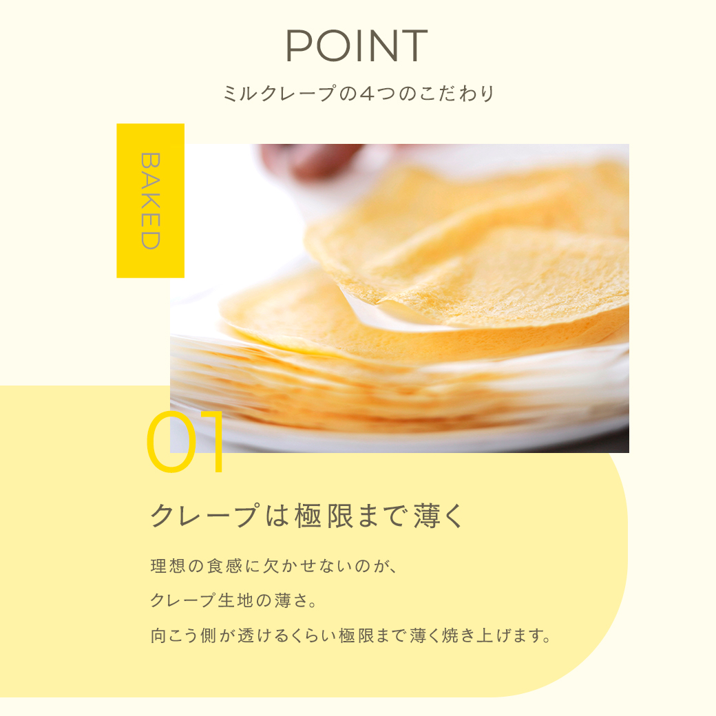 ミルクレープ はじまり