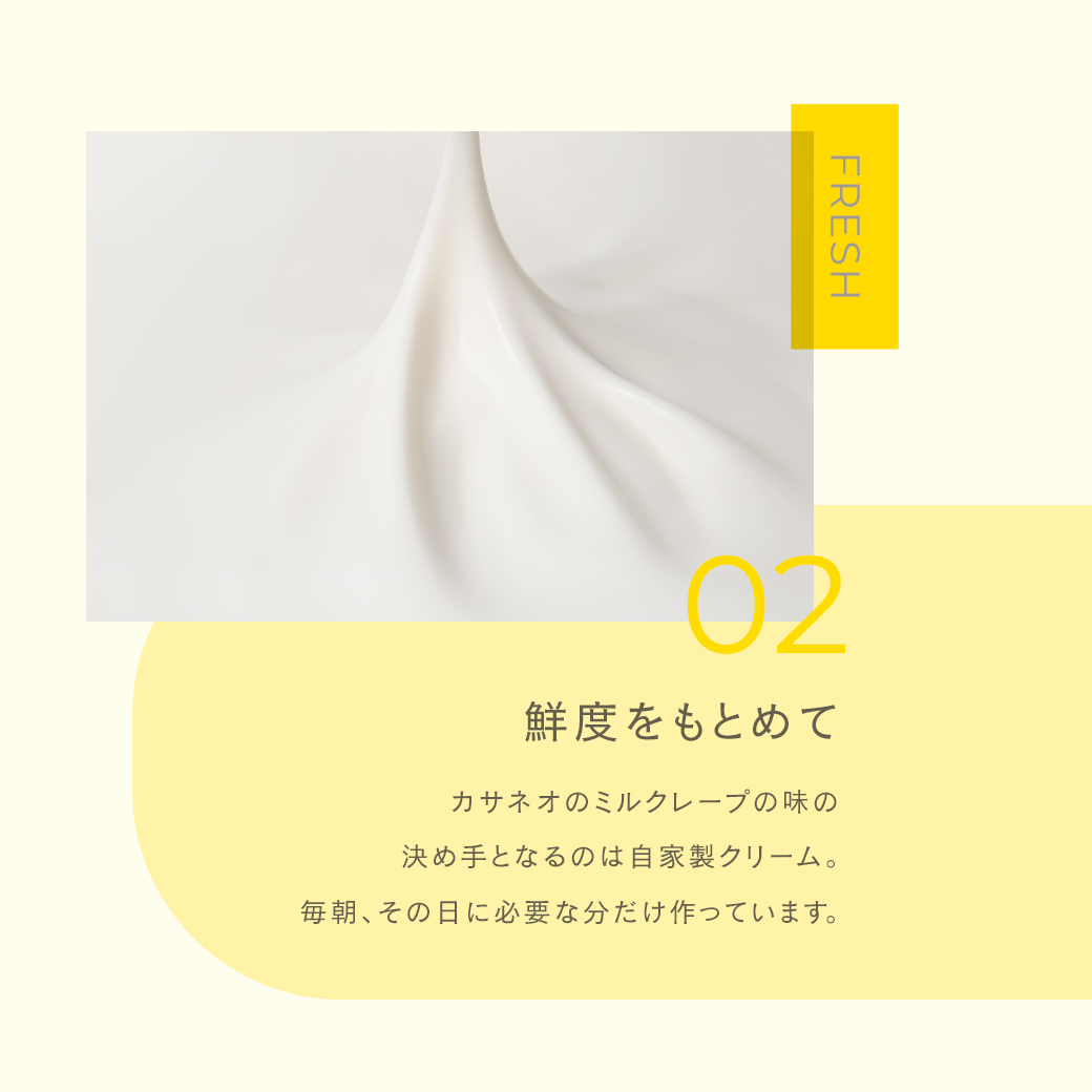 ミルクレープ はじまり