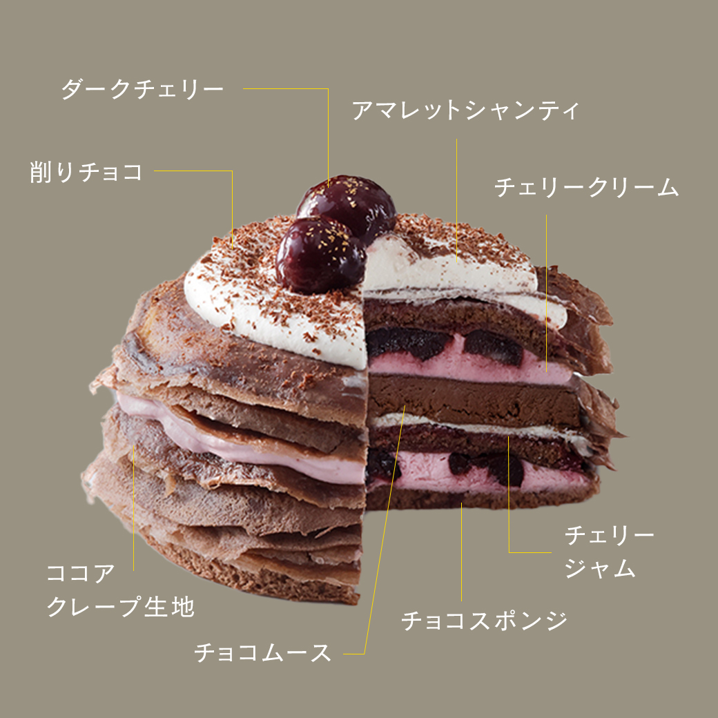 ミルクリーム 大人のダークチェリーショコラ