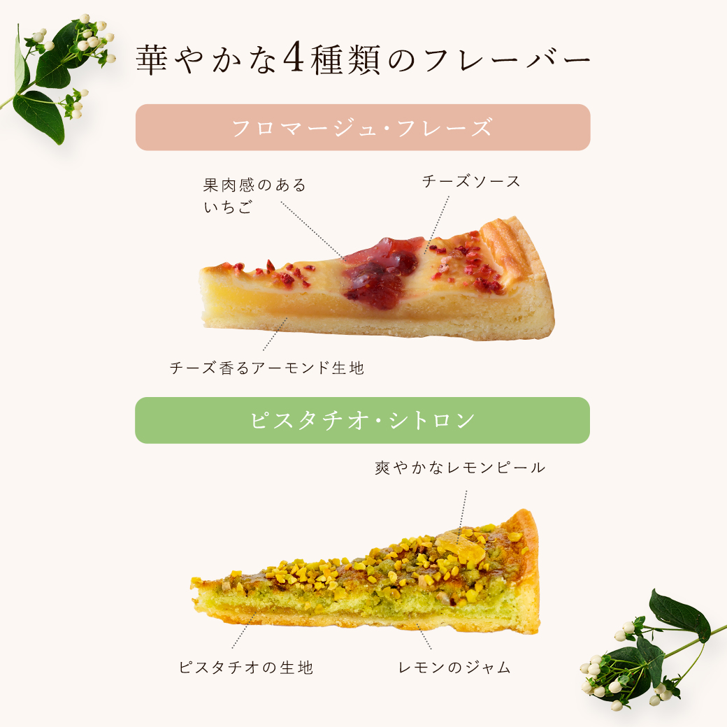 タルト・フリュイ・アソート