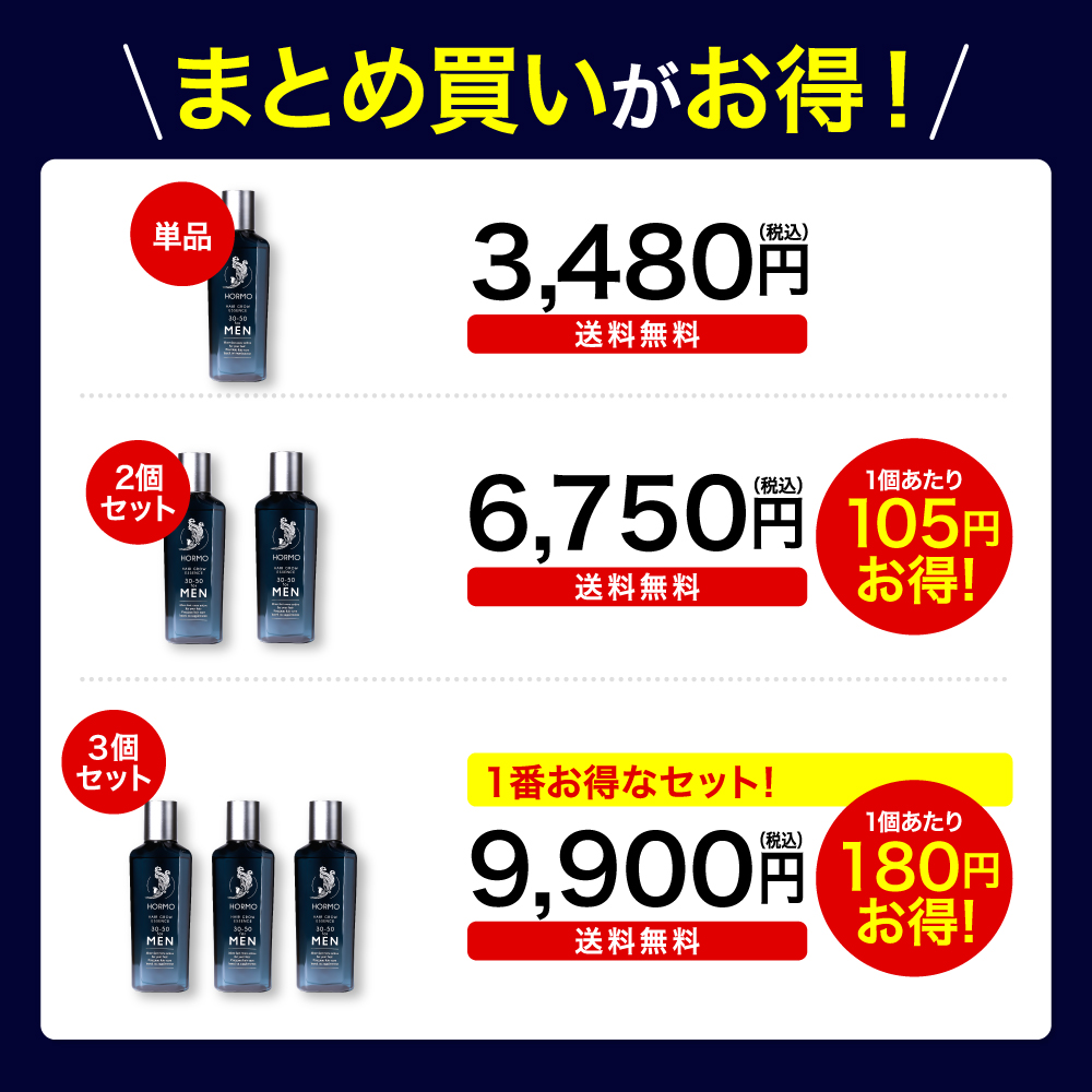 HORMO（ホルモ） 医薬部外品 ヘアグロウエッセンス for MEN 80ml 2個