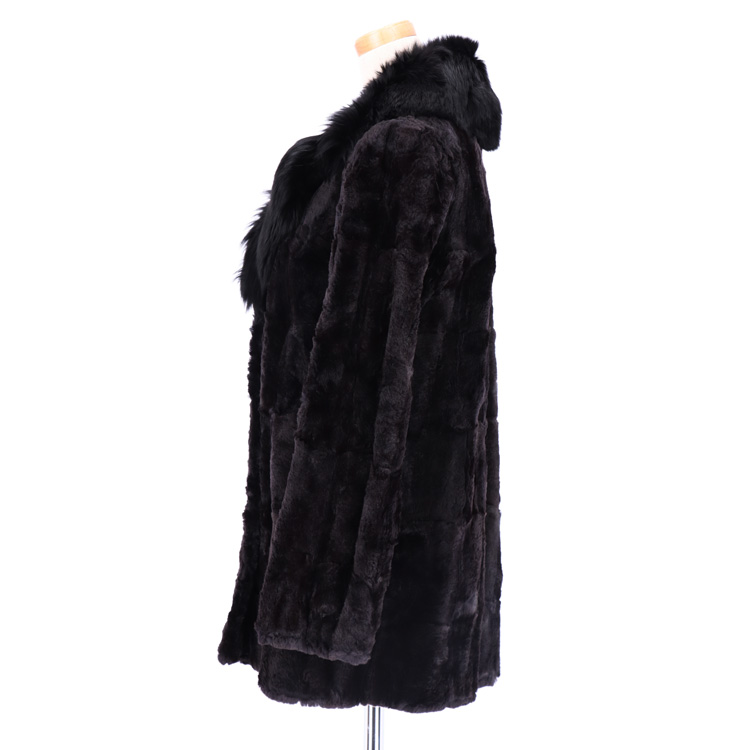 ブラック系ファーコート 11号＋ SLY | MICHIXSLY FUR ジャケット (ジャケット ) |SHEL'TTER WEBSTORE