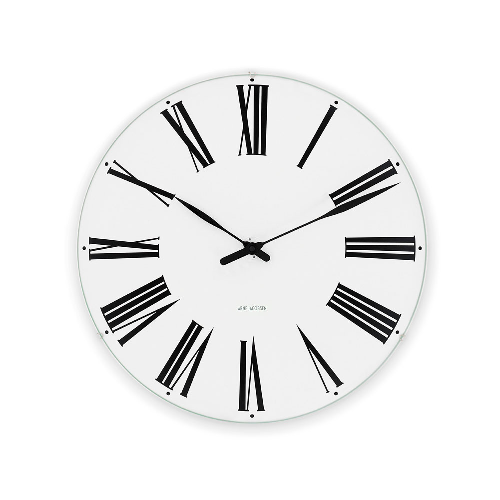 Arne Jacobsen アルネヤコブセン Roman Wall clock ローマンクロック インテリア 壁掛け時計 43632 21cm ギフト プレゼント 新築 引っ越し お祝い｜herbette｜02