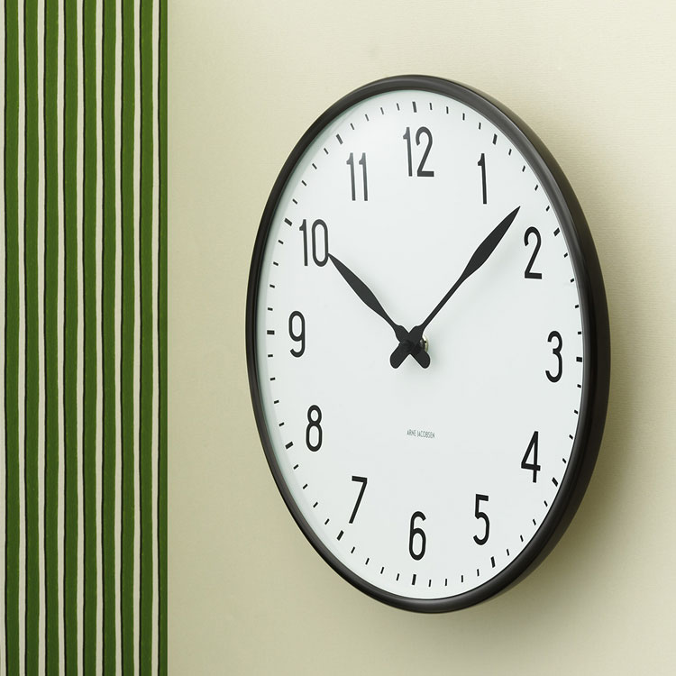 ARNE JACOBSEN（アルネ ヤコブセン） ステーションウォールクロック