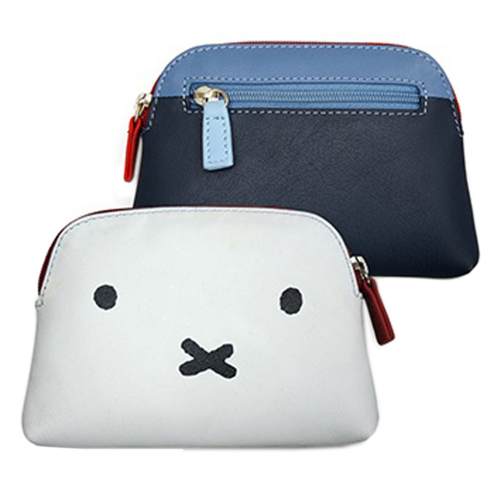 お種銭付 mywalit × miffy ミッフィー グッズ 大人 コラボ 牛革 カーフ