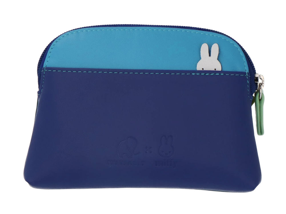 mywalit × miffy グッズ 大人 コラボ 牛革 カーフ 大きめ コインケース MY135...
