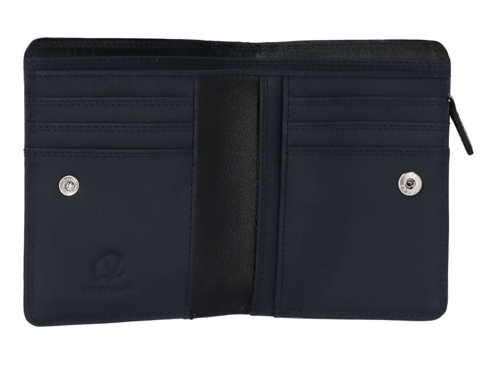 mywalit JAPAN limited line 牛革 レザー 二つ折り メンズ 財布 コンパクト 小さい MY1366 Medium Zip Wallet men’s collection men’s collectionメール便対応｜herbette｜02