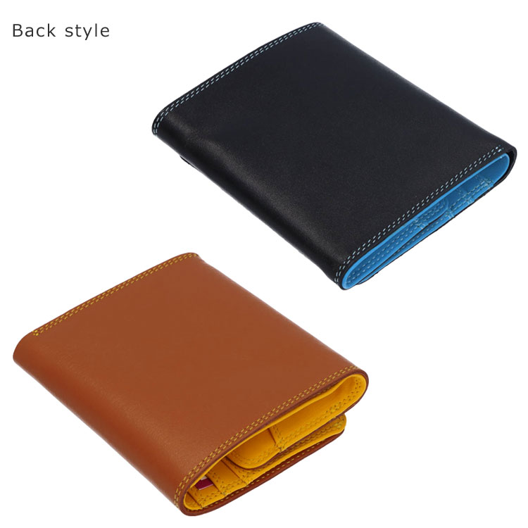小物 my MYWALIT mywalit moz モズ コラボ 牛革 レザー 2つ折り 財布