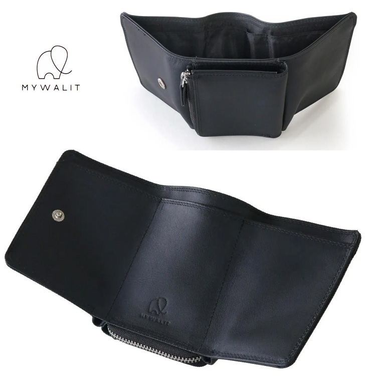 財布 三つ折り財布 日本限定 mywalit RFID ミニマルウォレット