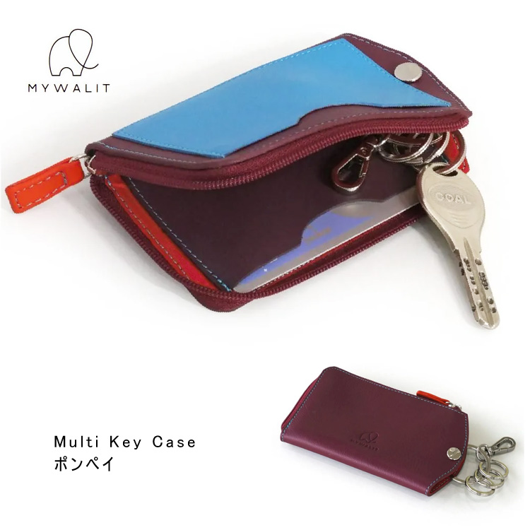 Kawasaki PLAZA 牛革キーホルダー スマートウォレット Kawasaki PLAZA 牛革キーホルダー スマートウォレット Kawasaki PLAZA