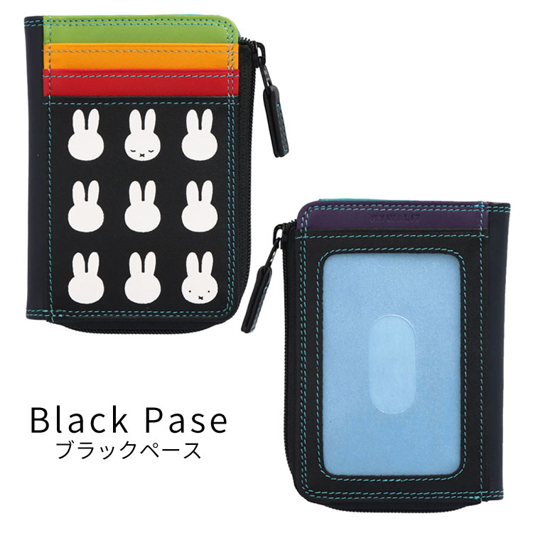 MYWALIT カードケース mywalit miffy ミッフィー レザー コラボ