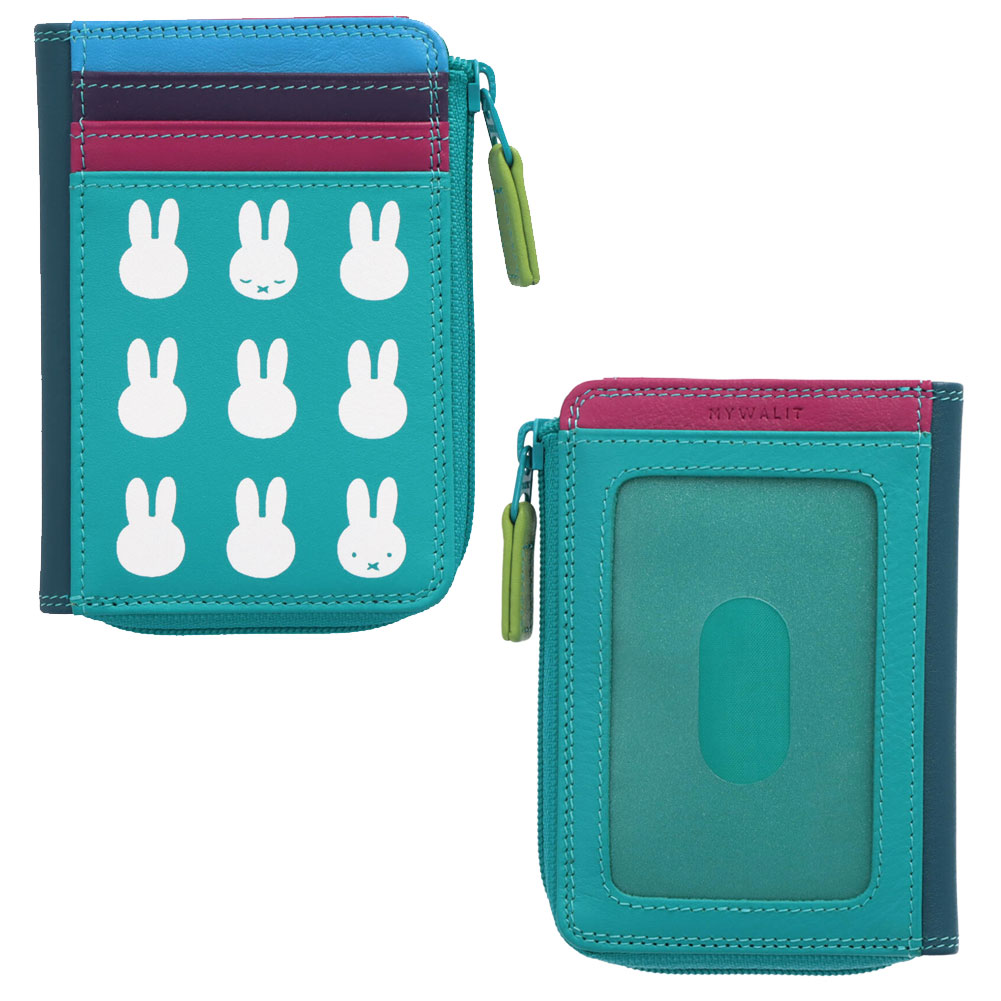 MYWALIT カードケース mywalit miffy ミッフィー レザー コラボ