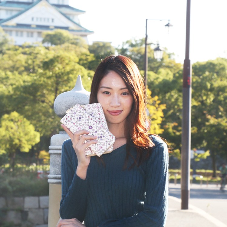 【正規取り扱い】 日本製 本革 桐箱付 浅草文庫 文庫 文庫革 友禅