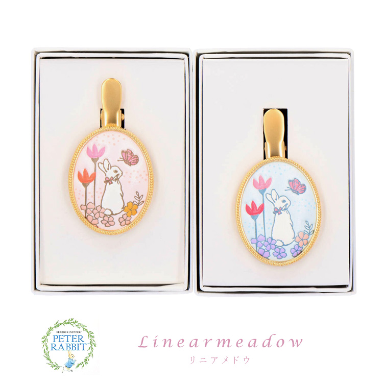 浅草文庫 ピーターラビットTM キークリップ 友禅染 PeterRabbit