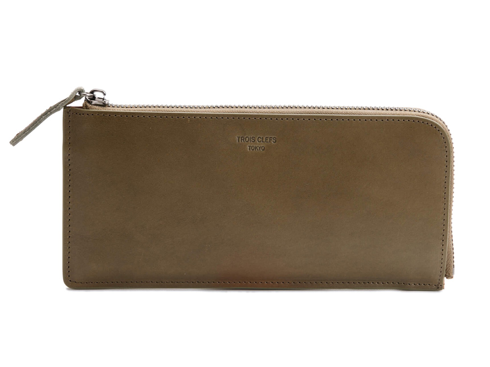 長財布 Trois Clefs Tokyo 本革 L字ファスナー トワクレ LFロング