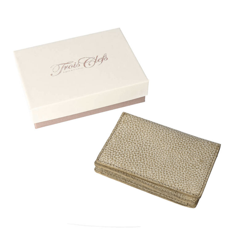 名刺入れ カードケース Trois Clefs TC1302 トワクレ ワックスレザー