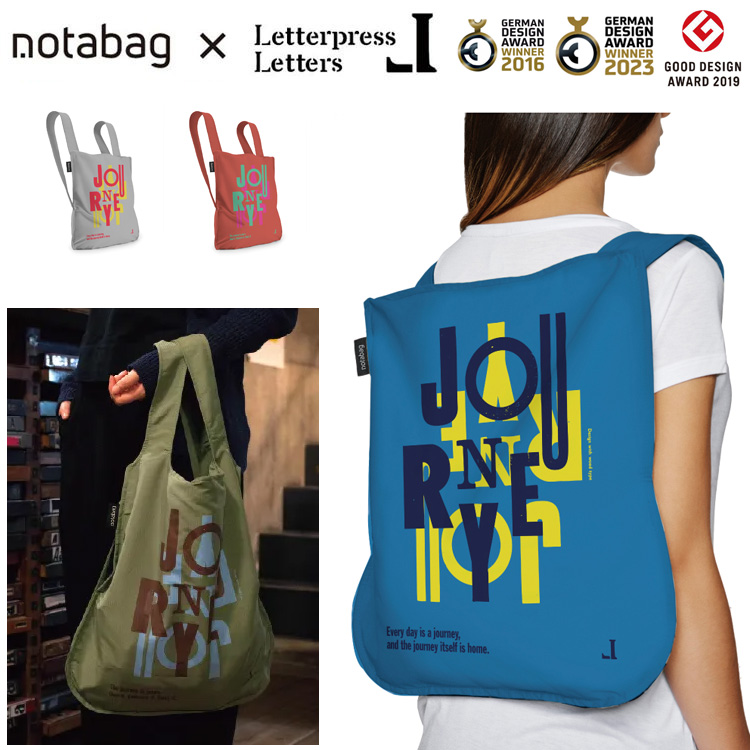 Notabag（ノットアバッグ） トートバッグ Notabag Letterpress Letters