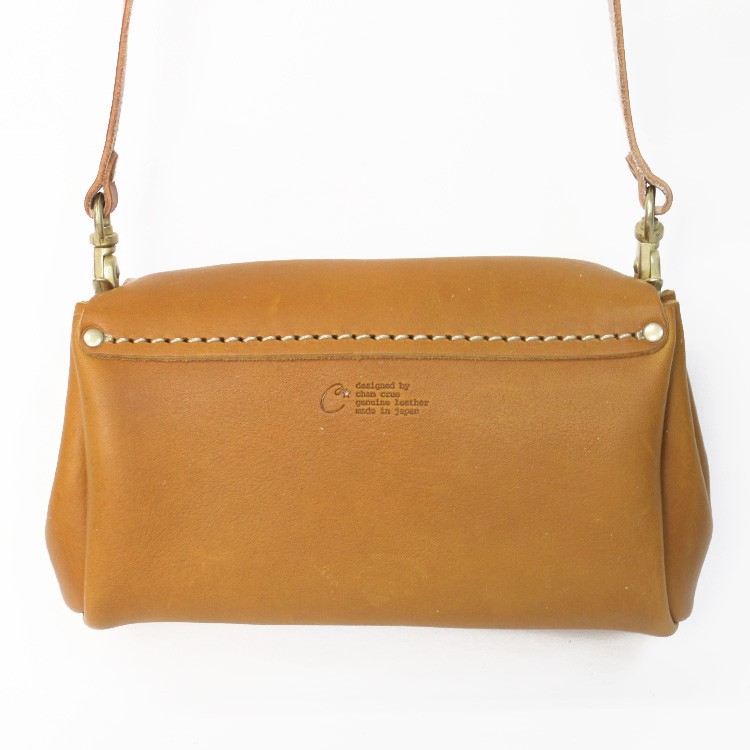 Cham チャーム お財布ポシェット 長財布 牛革 斜めがけ バッグ
