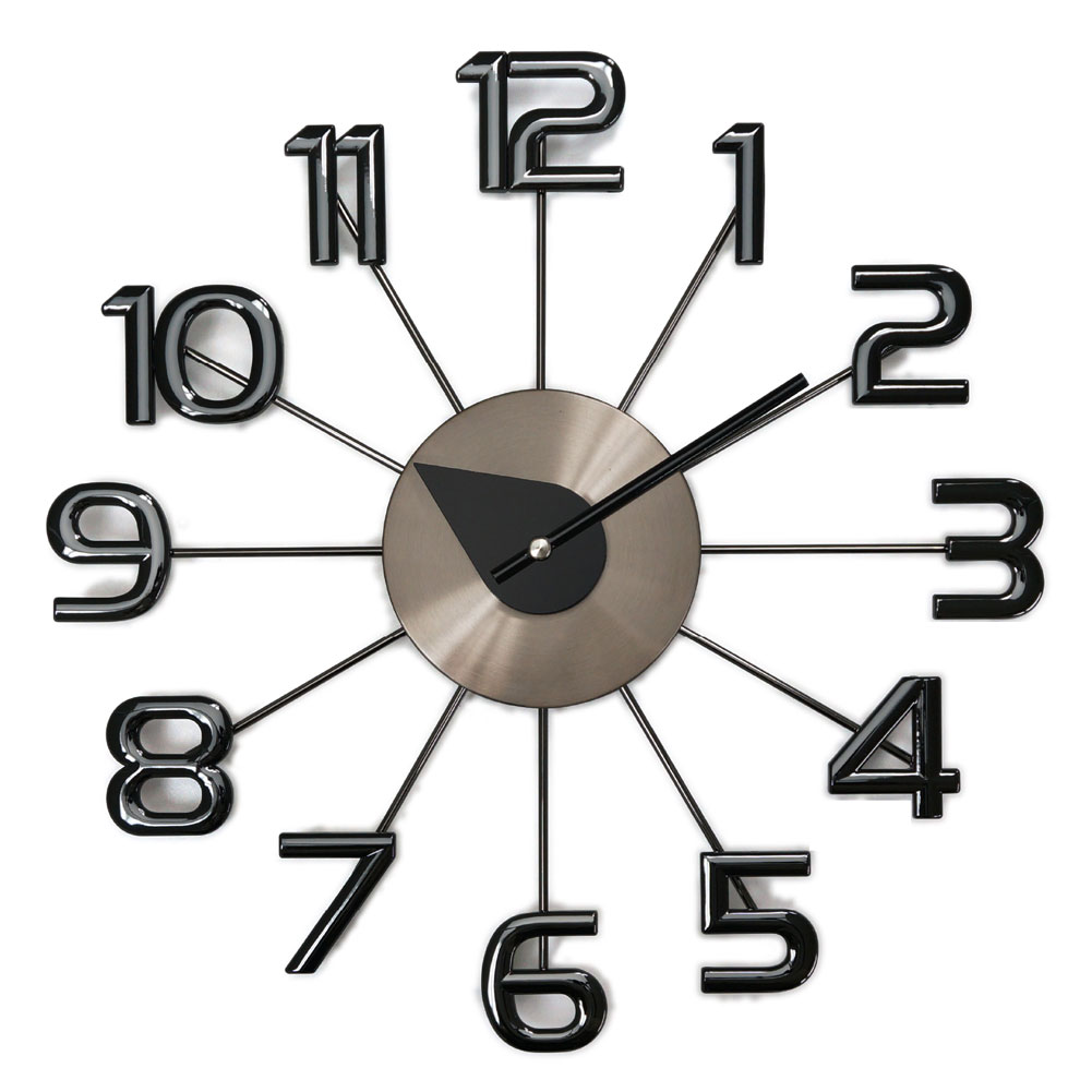 George Nelson Ferris Wall Clock ウォールクロック 掛け時計 インテリア 時計 メタル 壁掛け時計 おしゃれ モダン アメリカ ギフト プレゼント｜herbette｜02