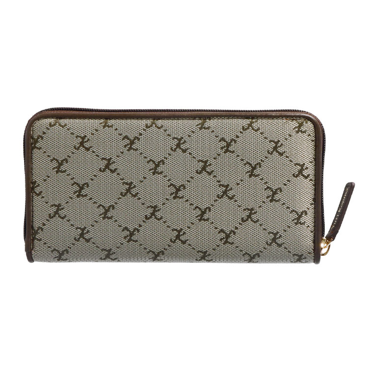 長財布 お種銭付 ユリ・コジマ ラウンドファスナー コインが分けられる