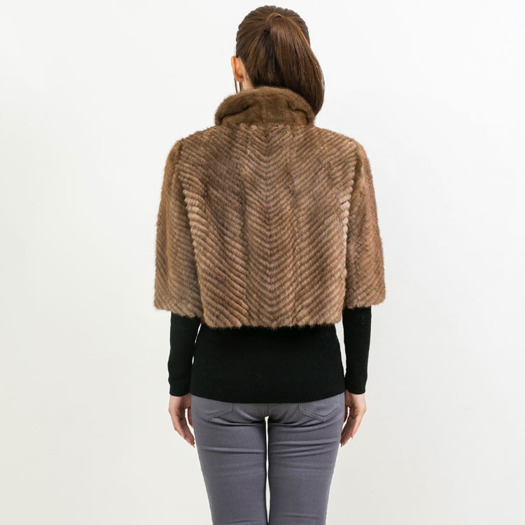 ミンク ファー ボレロ ジャケット ミニ丈 ショート丈 パーティ