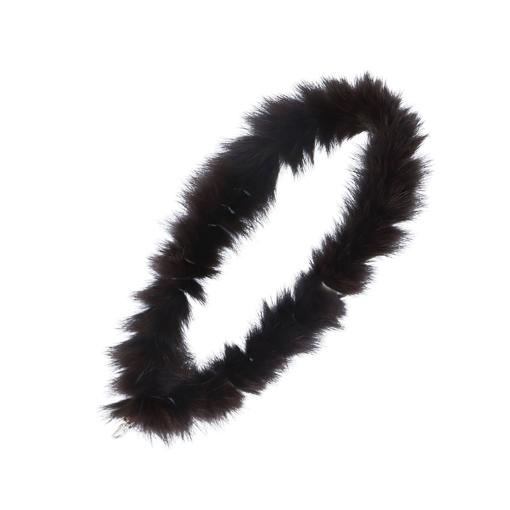 【新品】ミンクの毛のストラップ ミンク ファー スマートフォン ストラップ リアルファー スマホ 全機種