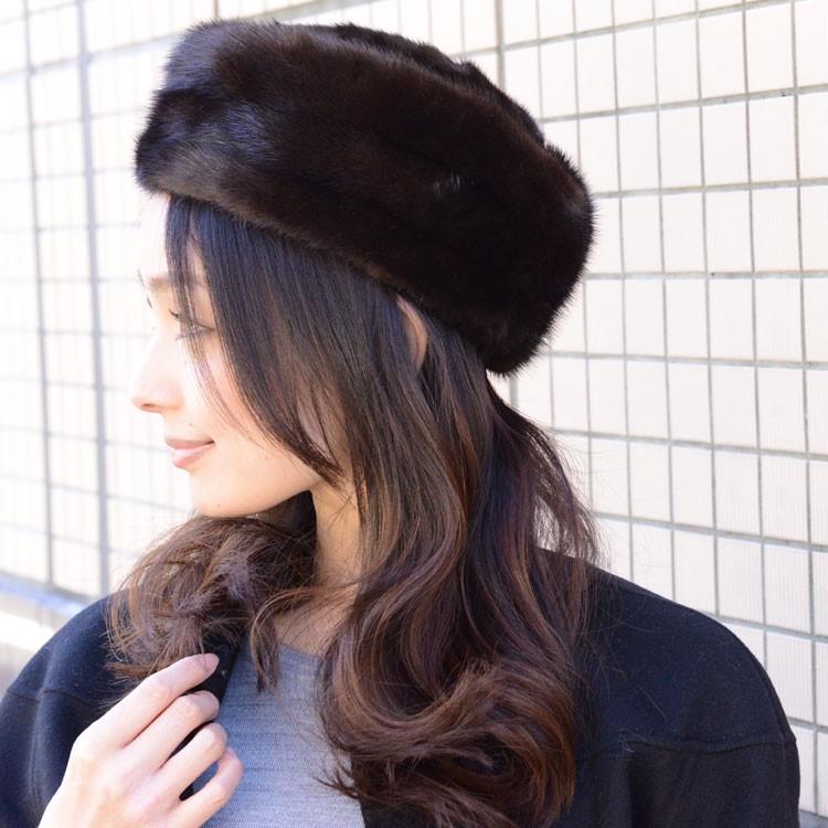 ミンク,ファー,帽子
