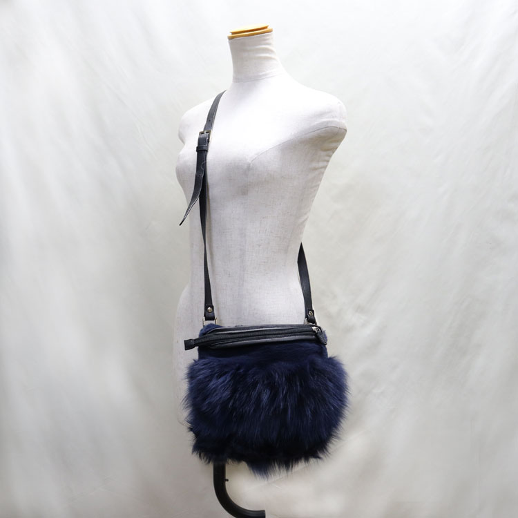 訳あり バッグ レディース リアルファー フォックス レッキス ラム