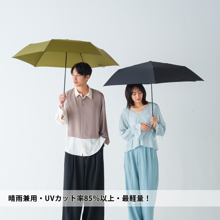 mabu 折りたたみ傘 折り畳み 傘 軽量 ワイドライトUVミニ65 SMV-4152 晴雨兼用 日傘 UVカット 超軽量