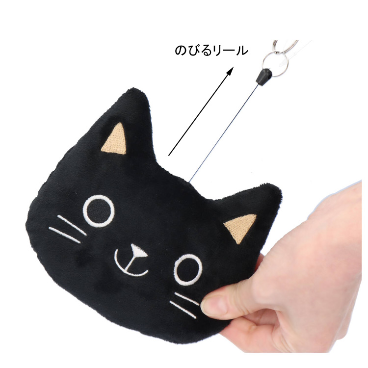 猫刺繍,カードケース,IDケース,マルチケース,パスケース