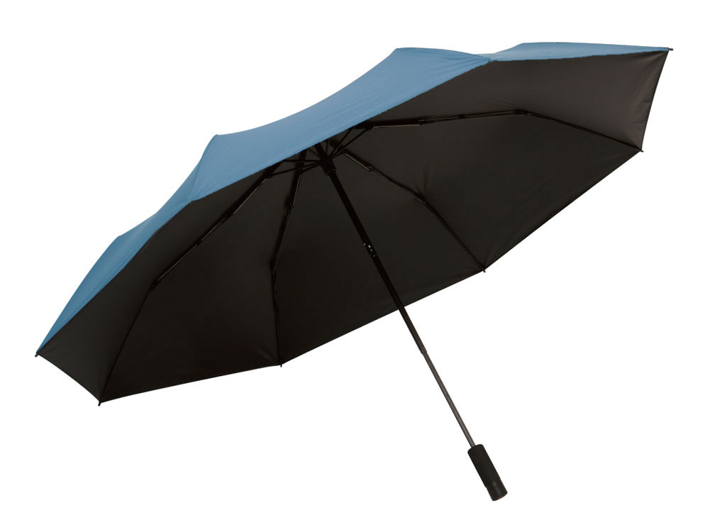 クニルプス 折りたたみ傘 折り畳み 晴雨兼用 日傘 大きめ US.090 KNU090 手動 UVカット 遮光 コンパクト 雨傘 5年保証 メンズ レディース ブラック ネイビー | Knirps | 03
