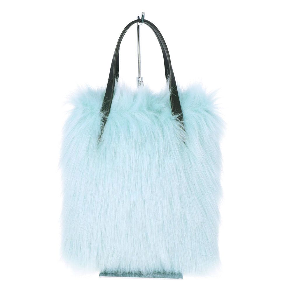 ファーバッグ エコファー フェイクファー トートバッグ レディース