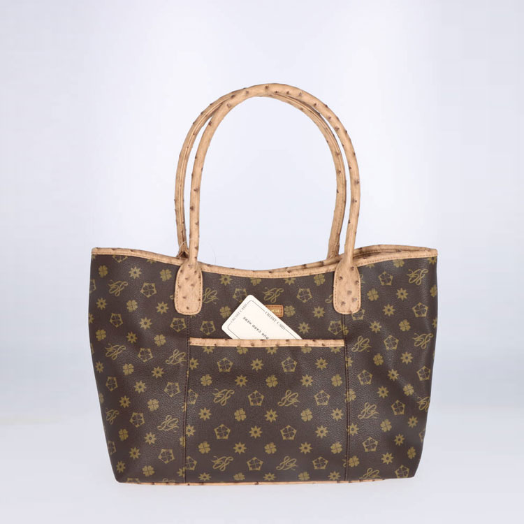 ルイガルシア トートバッグ オースト型押し ハンドバッグ A4 大容量