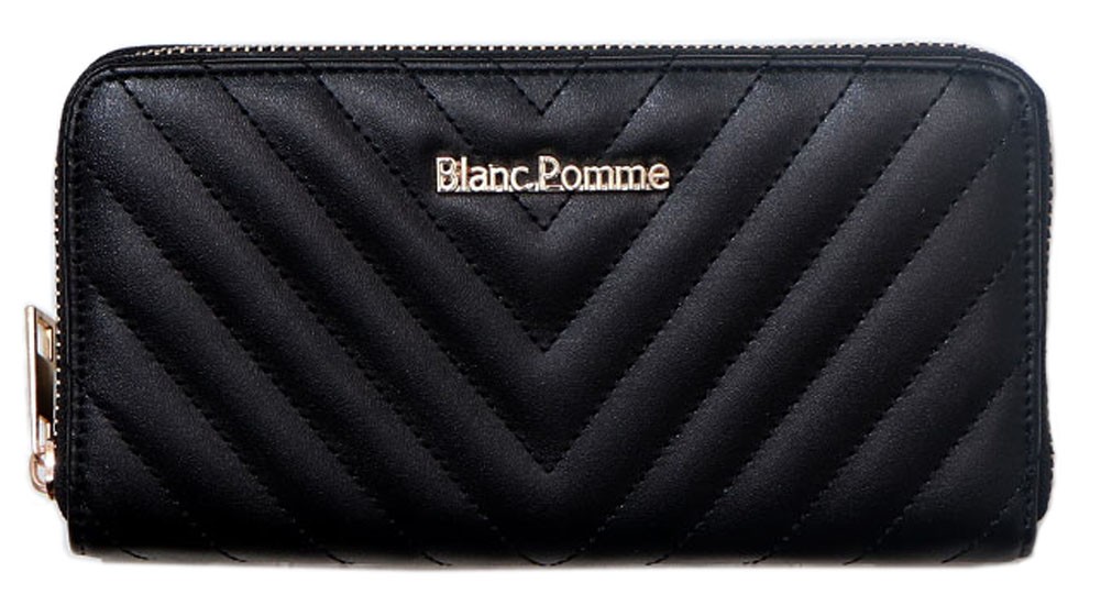 お種銭付 BLAMC POMME ブランポム ラウンドファスナー 長財布 bp