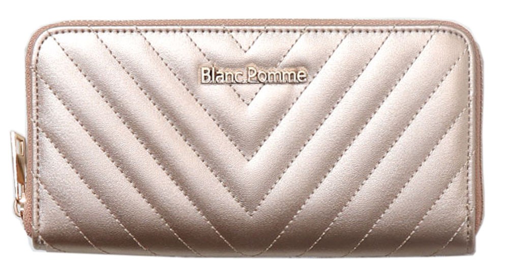 お種銭付 BLAMC POMME ブランポム ラウンドファスナー 長財布 bp