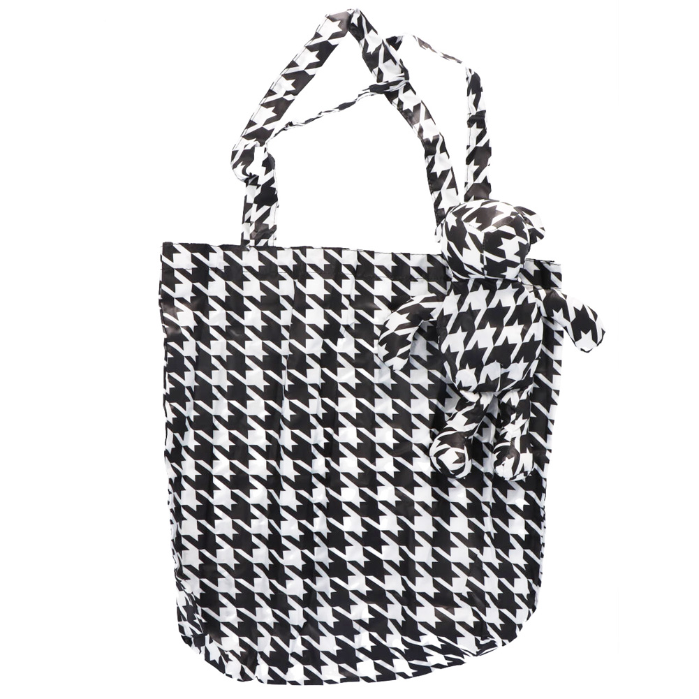 エコバッグ クマ ぬいぐるみチャーム 2way トートバッグ クマるん