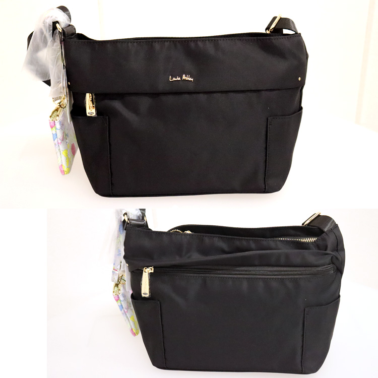 LAURA ASHLEY 横型 ショルダーバッグ ポーチセット Wales Gilly