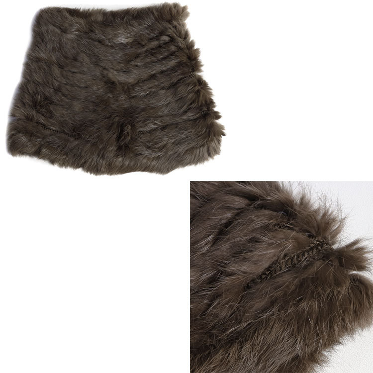 スヌード レディース マフラー ラビット ネックウォーマー 輪っか状 秋