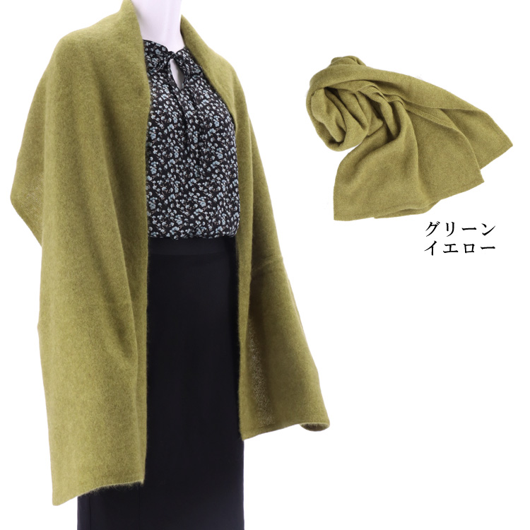 ストール チャイニーズラクーン ファー 100％ ニット マフラー 毛100