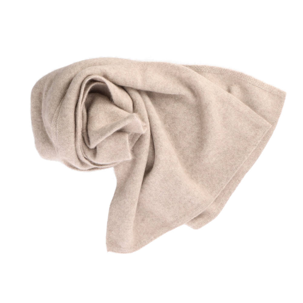 ストール チャイニーズラクーン ファー 100％ ニット マフラー 毛100