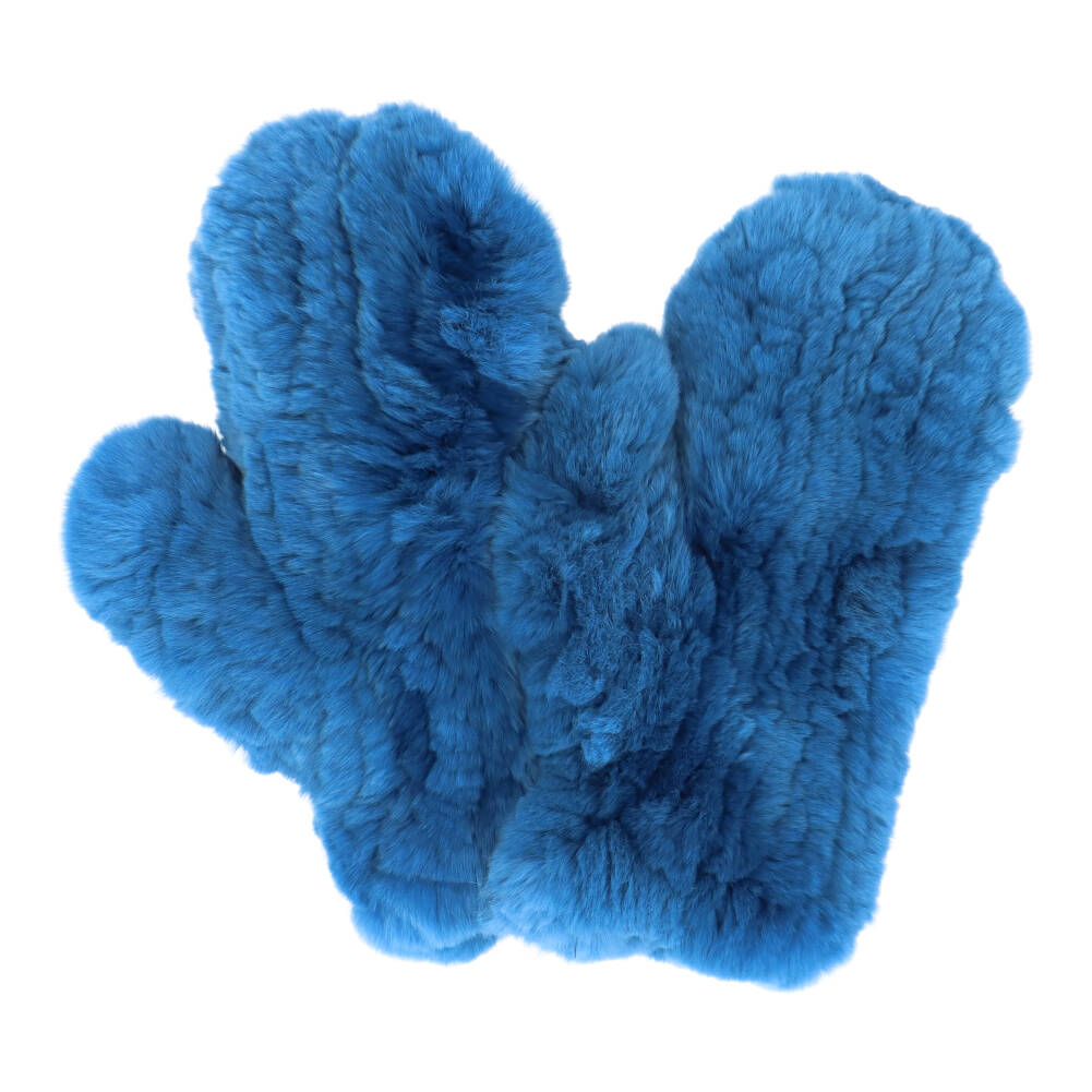 レッキスラビット ファー ミトン グローブ 手袋 アームウォーマー 指