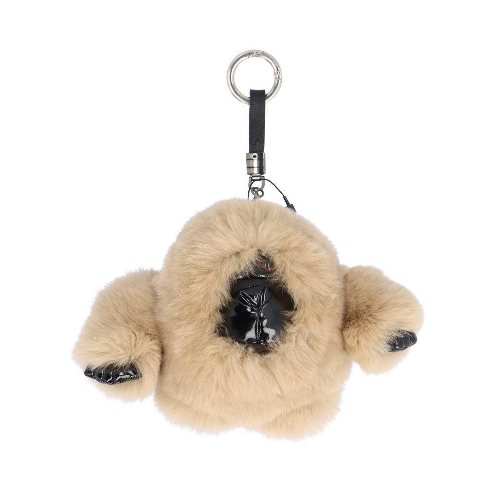 レッキスラビット ファー アクセサリー キーホルダー ゴリラ パーツ