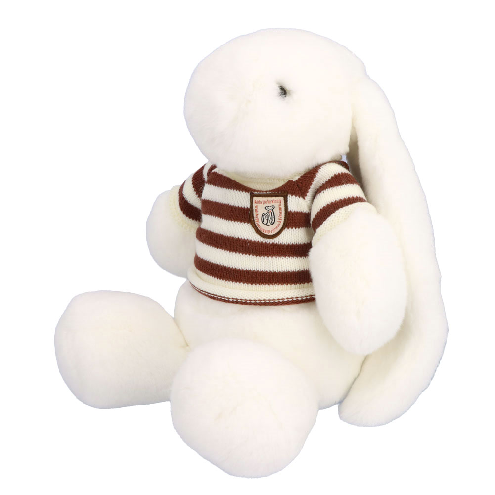 レッキスラビット ファー うさぎ ぬいぐるみ ふわふわ キャメル ロップ